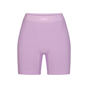 SKIMS SOFT LOUNGE BOXER Size XS in Sugar Plum NWT in packaging